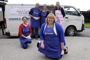 Soup van gives warm feeling