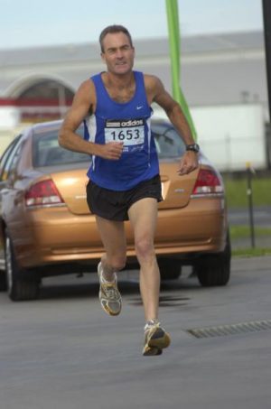 Bomb victims in runner’s thoughts