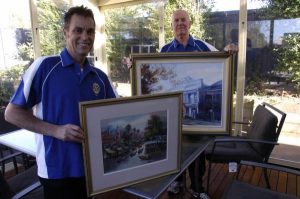 Rotarians search for art