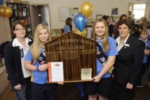 Teen makes honour plaque