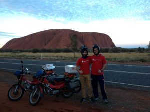 Bearded Posties’ desert delivery