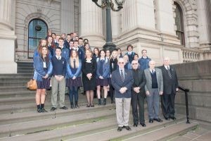 Parliament visit for young historians