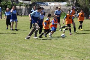 A special day of soccer