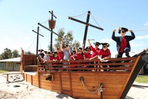 Why are these kids pirates?