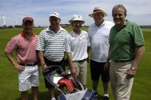 Rotary at the wheel of car donations