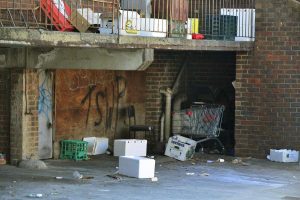 Fixing rubbish eyesore