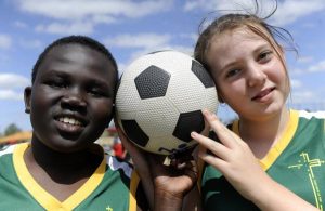 Soccer stars in the making