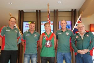 Footy battle, Anzac spirit