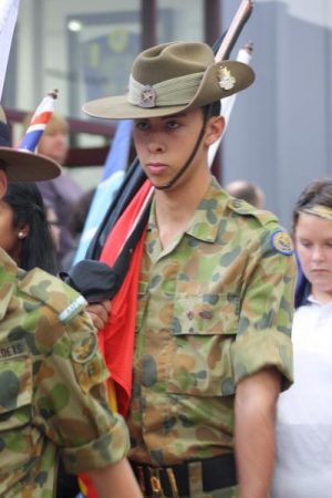 Surprise ANZAC guest