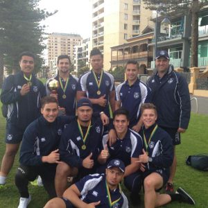 Hallam boys in the ruck