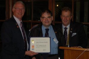 Rotary chief makes history