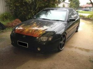 Commodore burns off