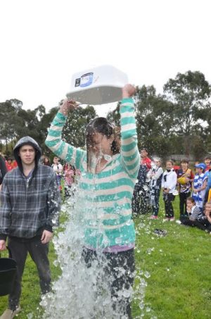Icy end to footy