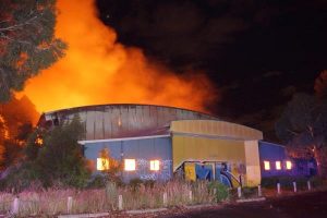 Gym fire hunt