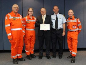 Award ahead of SES milestone
