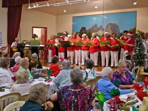 Seniors sign off in song
