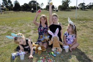 Egg hunt helps sick kids