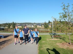 350km walk for girls across miles