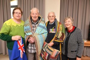 Quilts for veterans’ comfort
