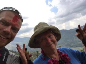Family shaken by quake