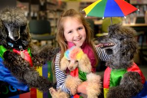 Pooches roam the ring