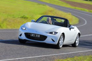 MX-5’s light and comfy