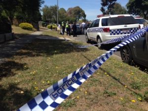 Police hunt attacker after woman stabbed