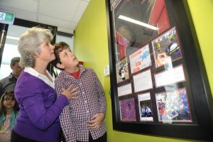 Luke’s back to thank rescuers