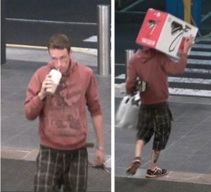 Hunt on for card thief