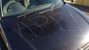 Cars trashed in ‘Apex’ vandal spree