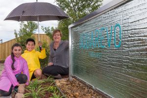 High-tech estate has water in the works