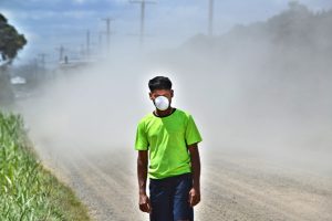 Dust road death trap