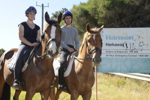 Love of horses goes off-road