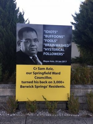 Contentious signs of the times