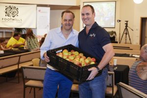 Million apples for charity