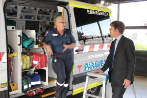 Ambos quick to show up