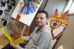 Kids author finds stress release