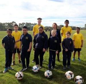 P-12 College scores a goal