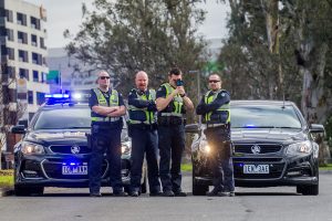 Police eyes on the ball