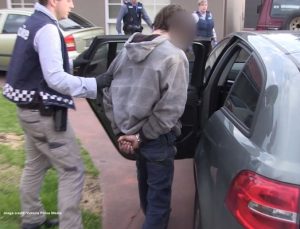 Weapons seized in morning raid