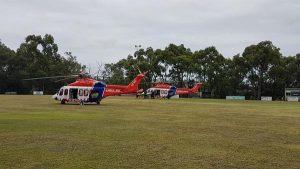 Two taken to hospital