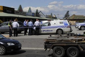 Masked men ‘target’ customer at tattoo-parlour shooting