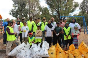 Volunteers give hall a clean bill of health