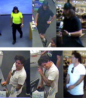 Two men wanted for credit-card fraud