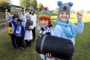 Rugging up for the sleeping rough