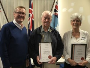 Long standing volunteers honoured