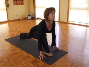 Relax with yoga
