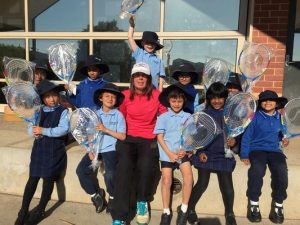 Free tennis racquets excite children
