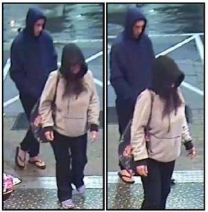 Service station robbed