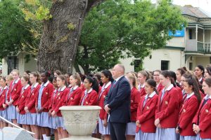 St Margaret’s girls commemorate Remembrance Day